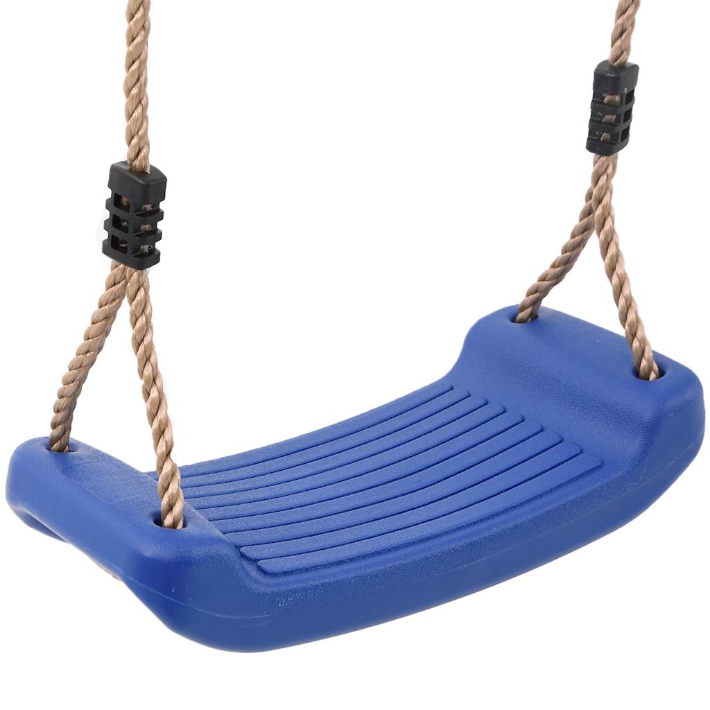 Outdoor Swing Set with Swing, Trapeze, Ladder