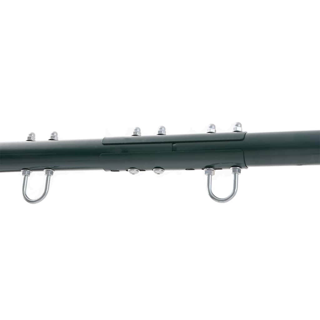 Outdoor Swing Set with Swing and Nest Swing