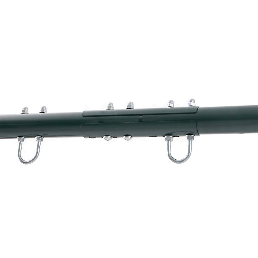 Outdoor Swing Set with Swing, Trapeze, Disc Swing