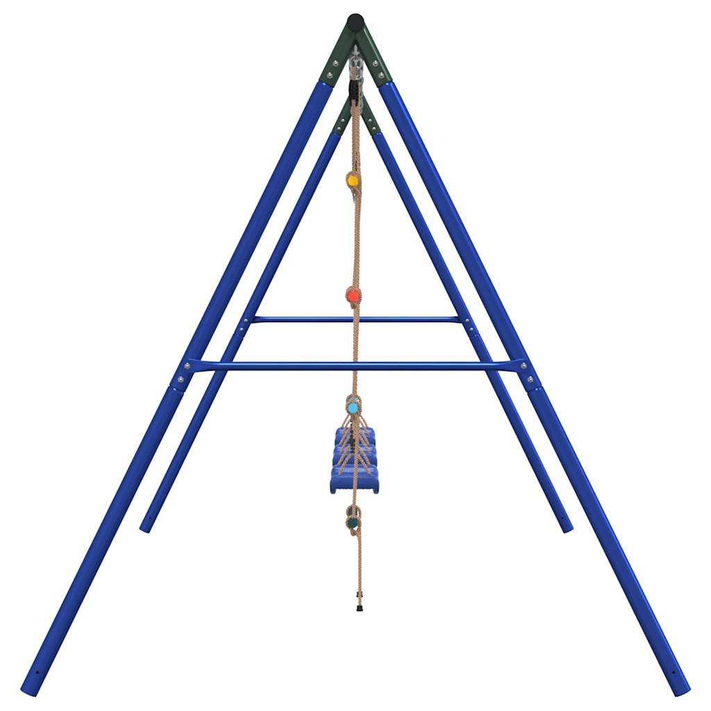 Outdoor Swing Set with Swings and Ladder