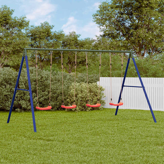 Outdoor Swing Set with 4 Swings