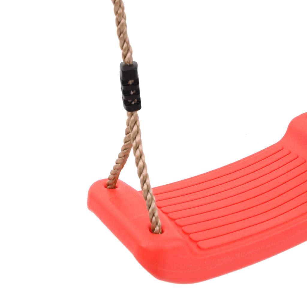 Outdoor Swing Set with Swings, Trapeze, Disc Swing