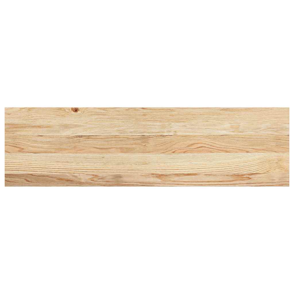 Stair Treads 2 pcs Untreated 90x25x2 cm Solid Wood Oak