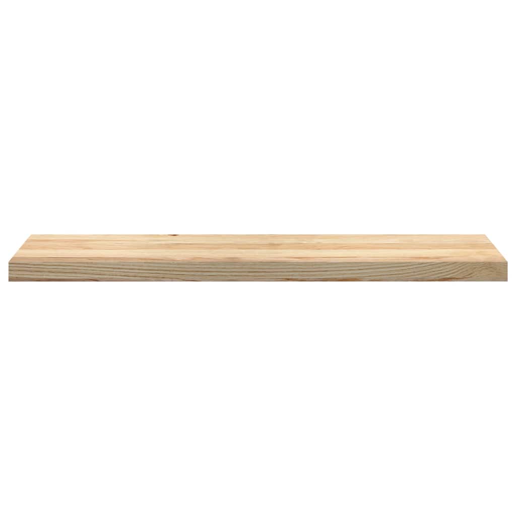 Stair Treads 2 pcs Untreated 100x25x2 cm Solid Wood Oak