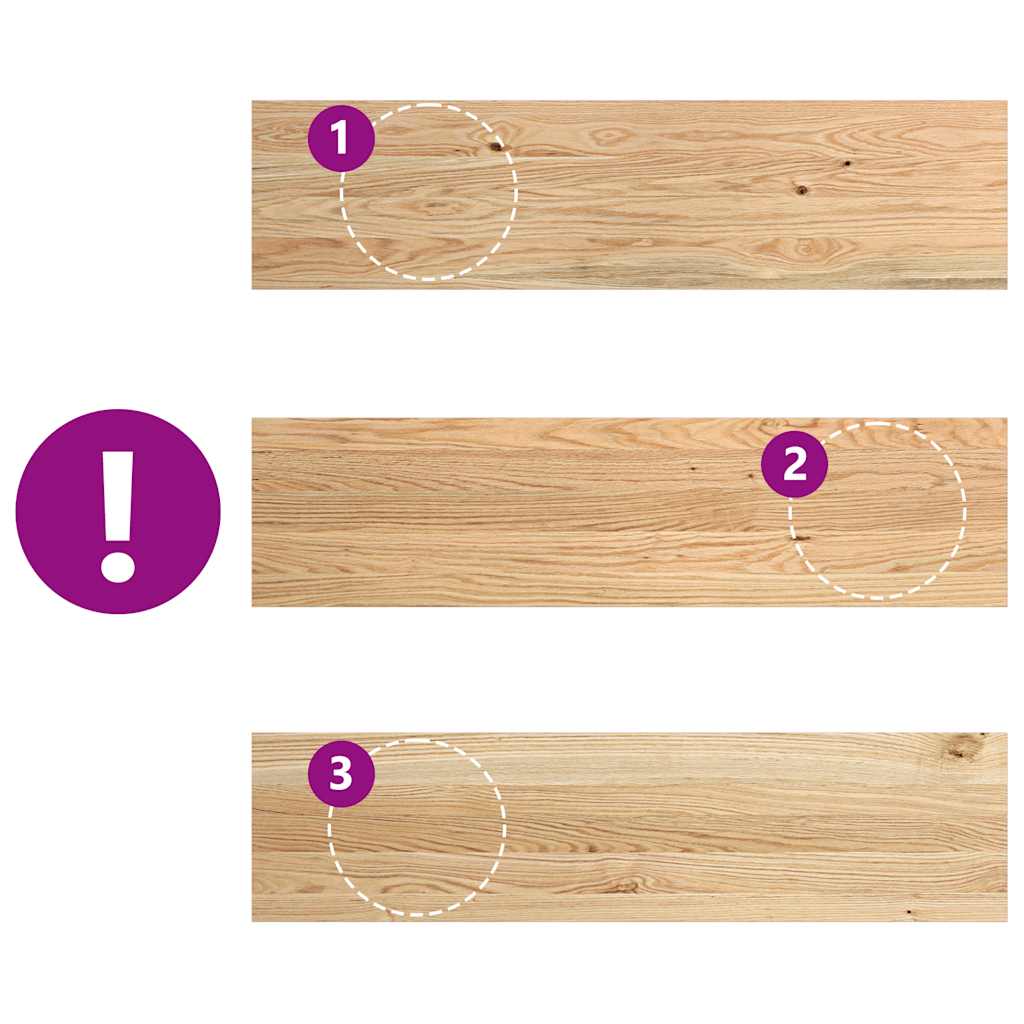 Stair Treads 2 pcs Untreated 100x25x2 cm Solid Wood Oak
