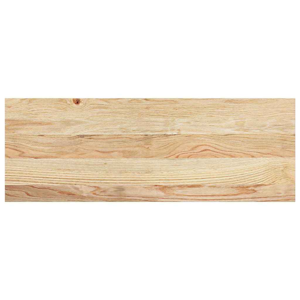 Stair Treads 2 pcs Untreated 70x30x2 cm Solid Wood Oak