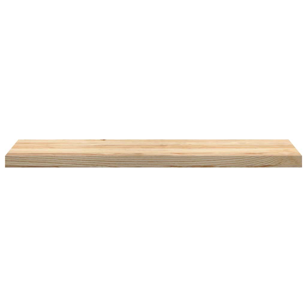 Stair Treads 2 pcs Untreated 100x30x2 cm Solid Wood Oak