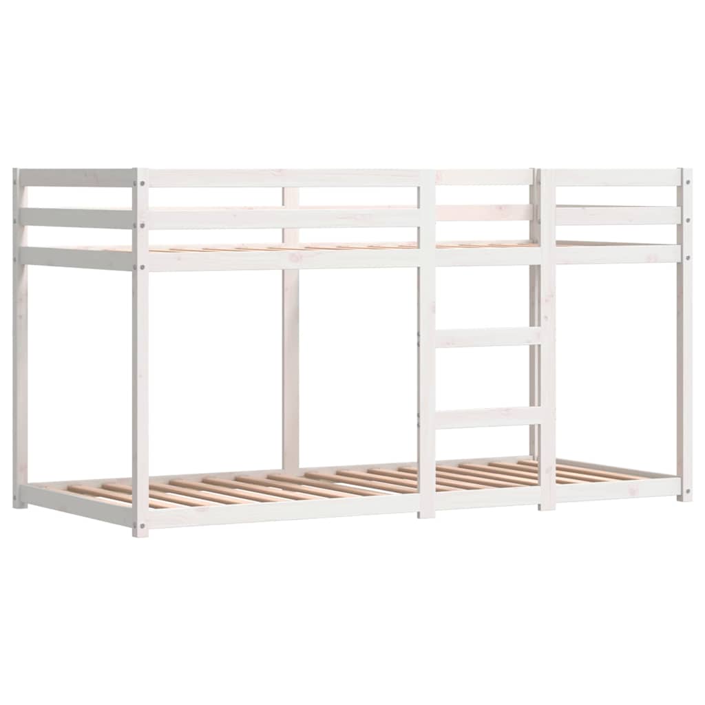 Bunk Bed without Mattress Blue 90x200 cm Solid Wood Pine