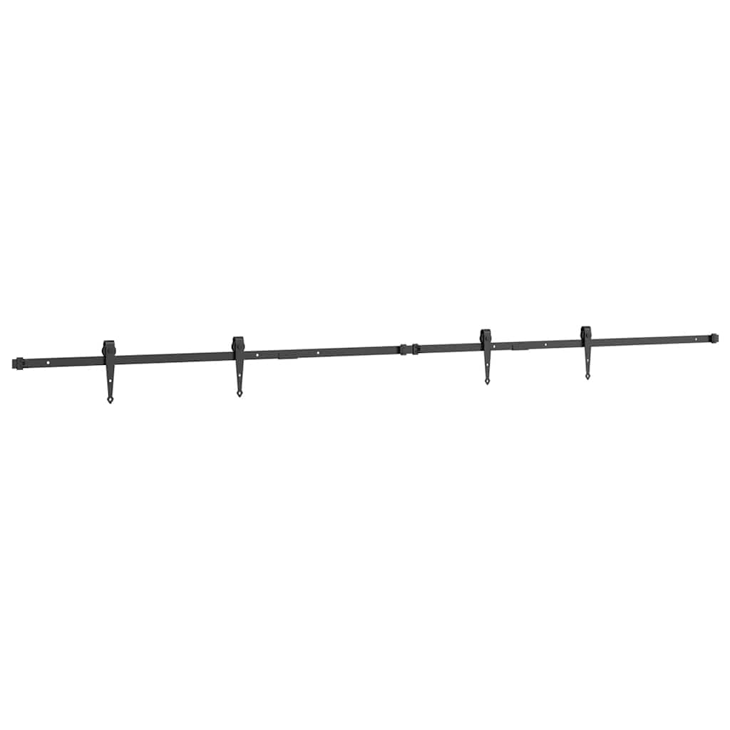 Sliding Cabinet Door Kit 244 cm Carbon Steel