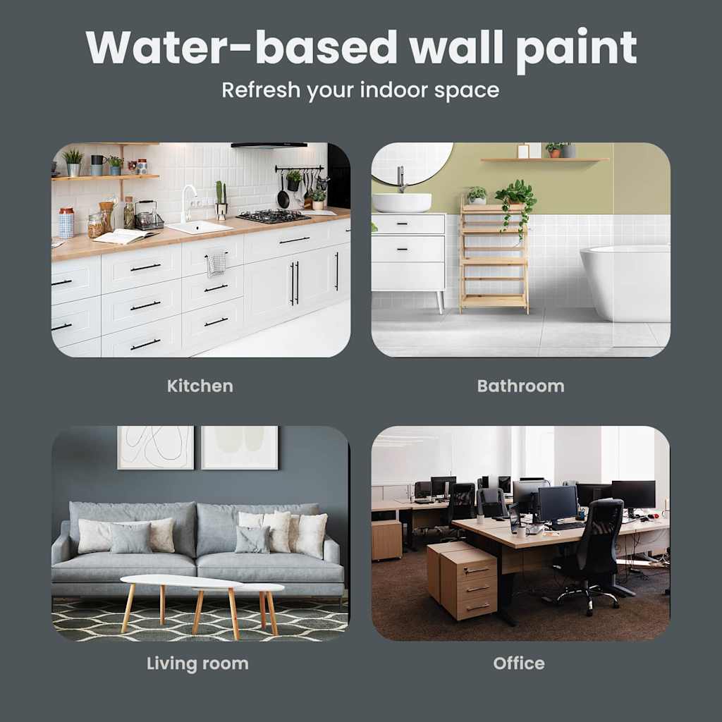 Wall Paint Grey 2.5 L Wall Print