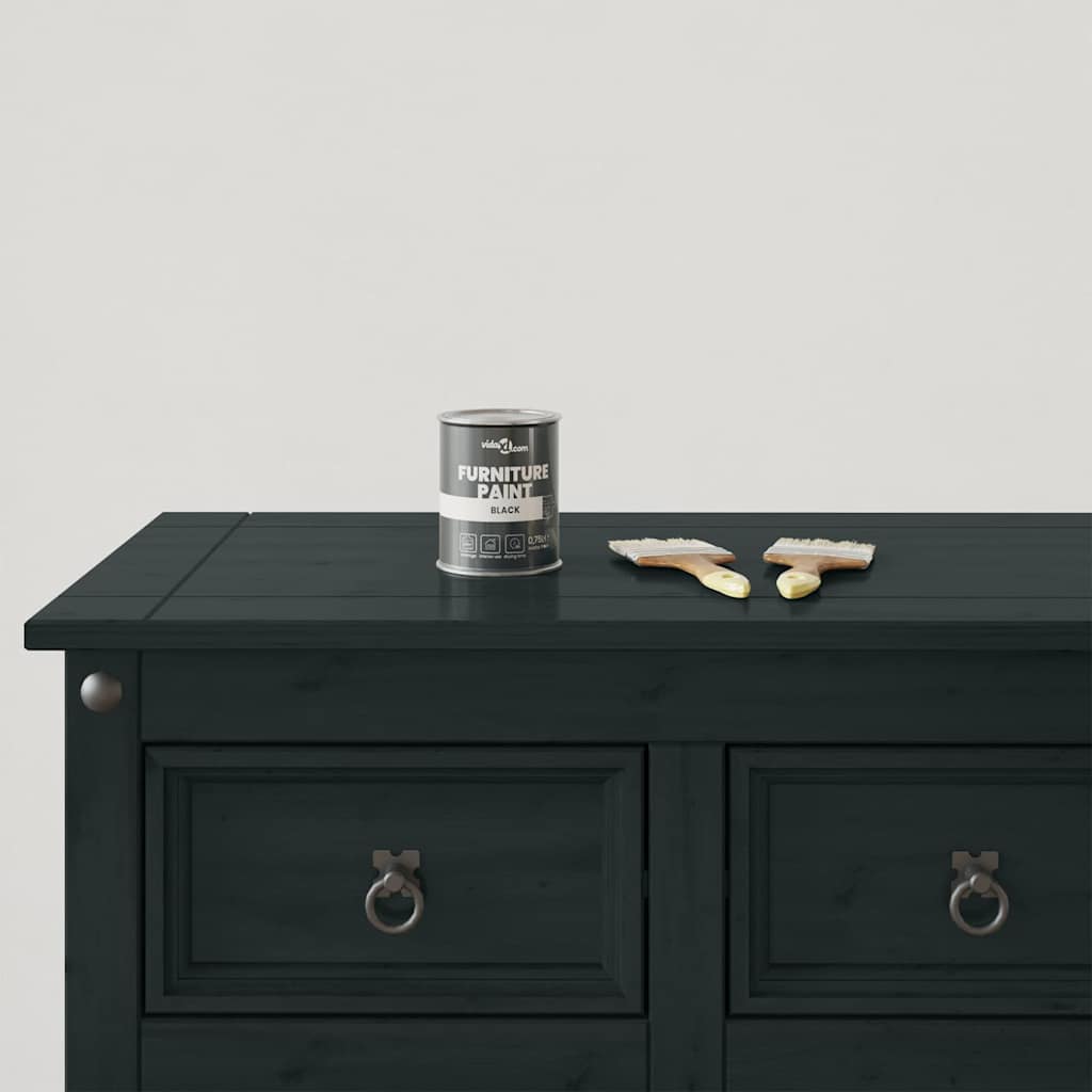 Furniture Paint Black 0.75 L Wall Print