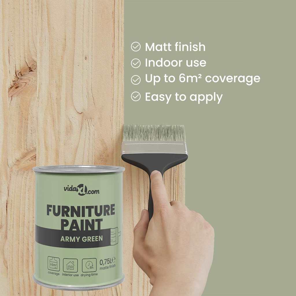 Furniture Paint Grey 0.75 L Wall Print