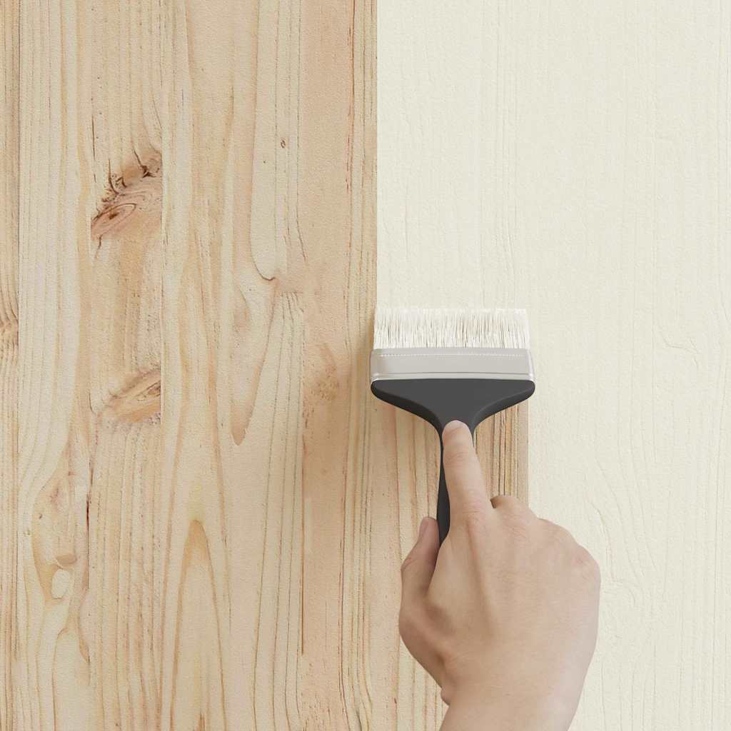 Wood Paint White 2.5 L Wall Print