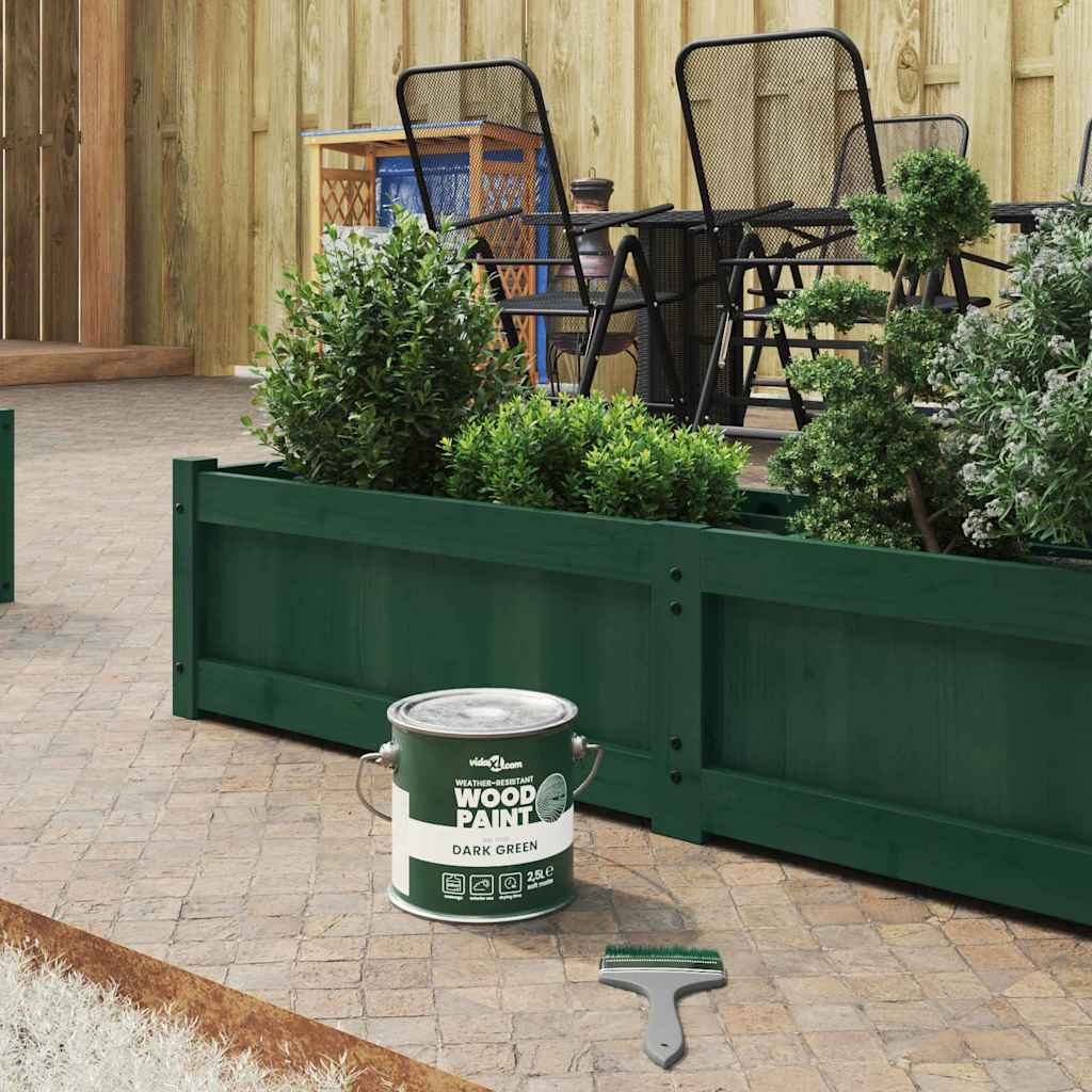 Wood Paint Green 2.5 L Wall Print