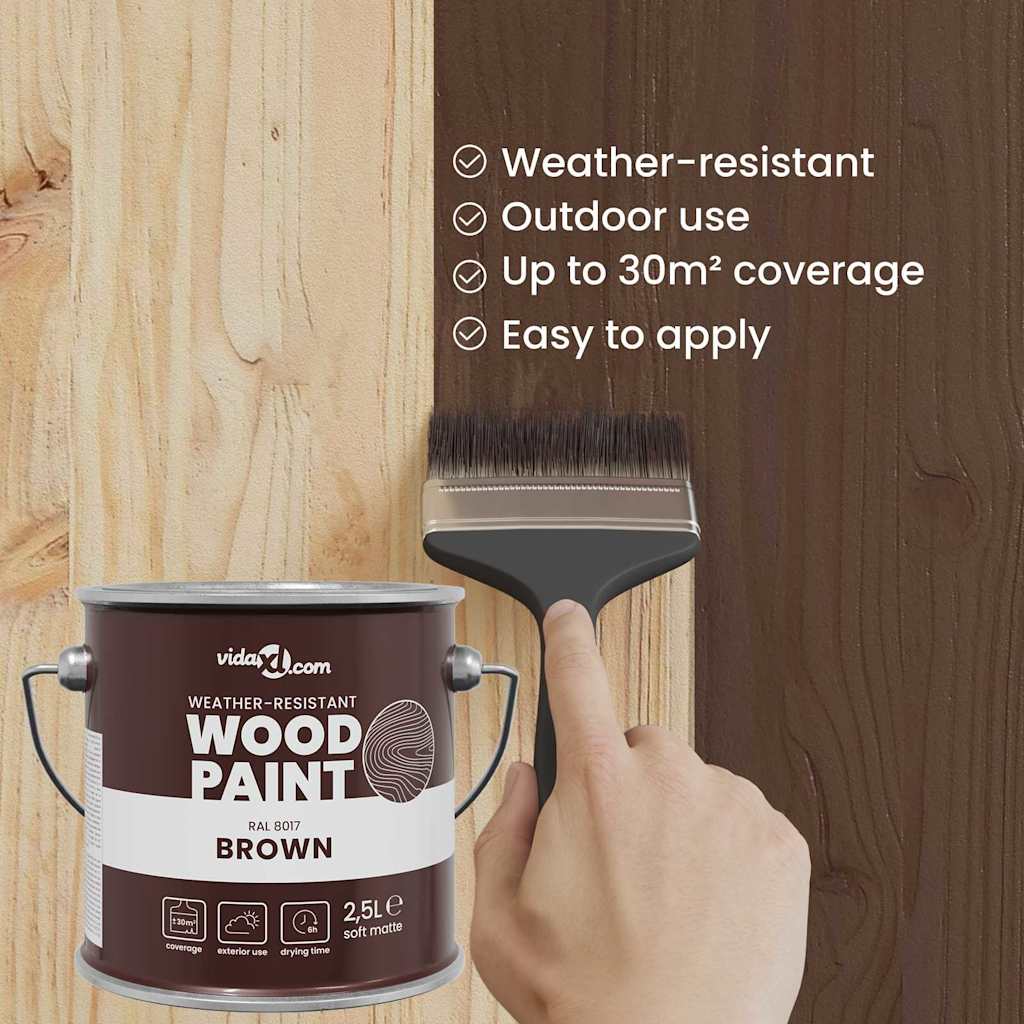 Wood Paint Green 2.5 L Wall Print