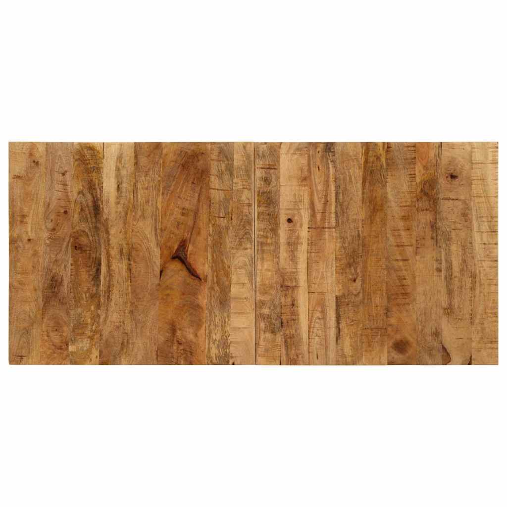 7 Piece Bar Set Solid Wood Mango