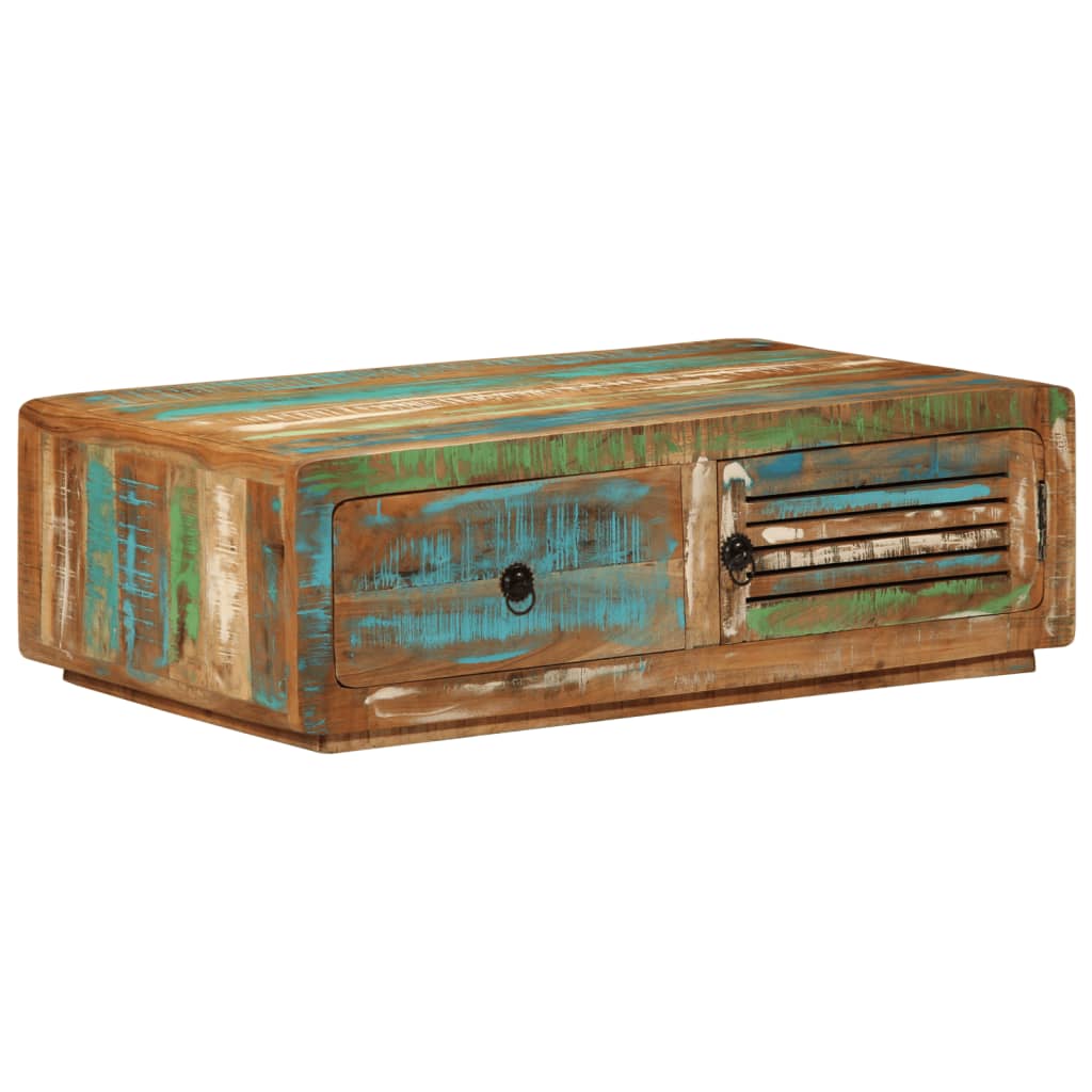 Coffee Table 89x55x29 cm Solid Wood Reclaimed