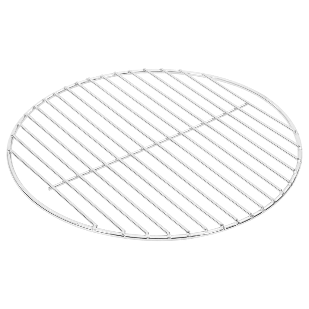 vidaXL BBQ Grill Grate Round Ø34.5 cm 304 Stainless Steel