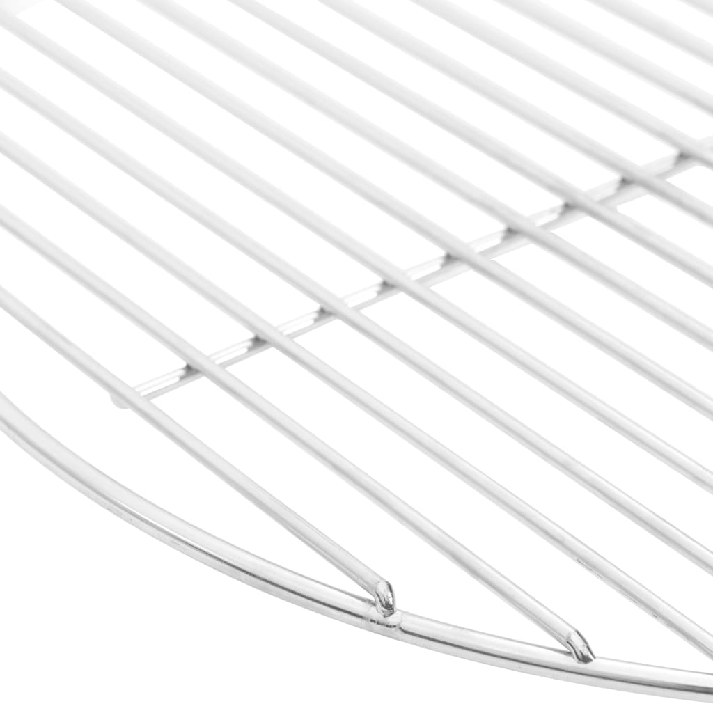 BBQ Grill Grate Round Ø44.5 cm 304 Stainless Steel