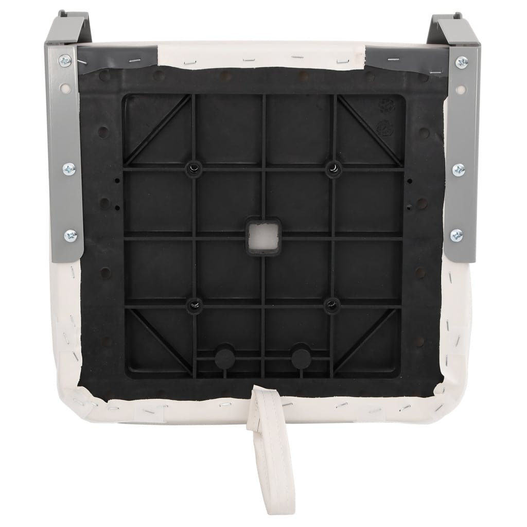 vidaXL Boat Seat with Fixing Strap Foldable 41x36x48 cm