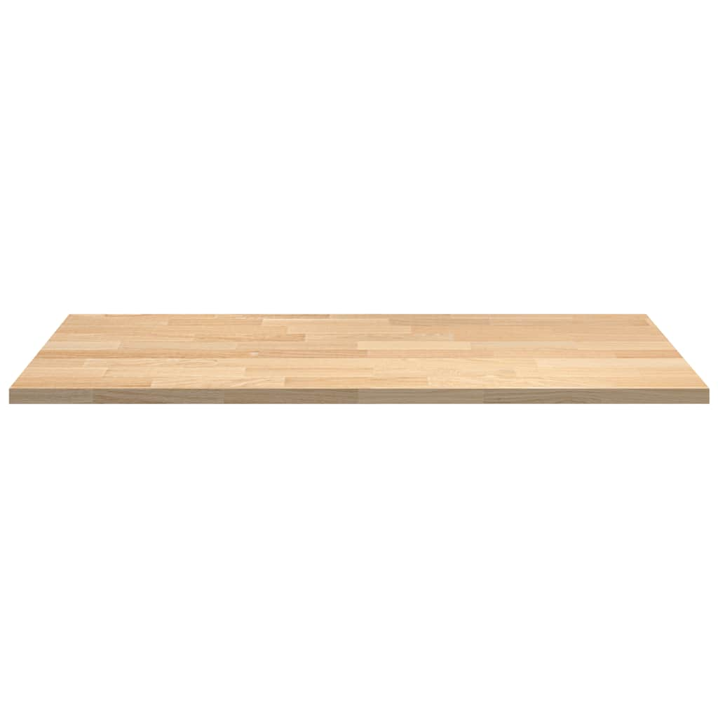 vidaXL Kitchen Worktop 120x63.5x2.7 cm Solid Wood Oak Rectangular