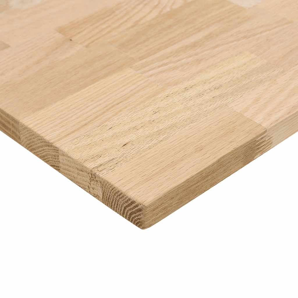 vidaXL Kitchen Worktop 120x63.5x2.7 cm Solid Wood Oak Rectangular