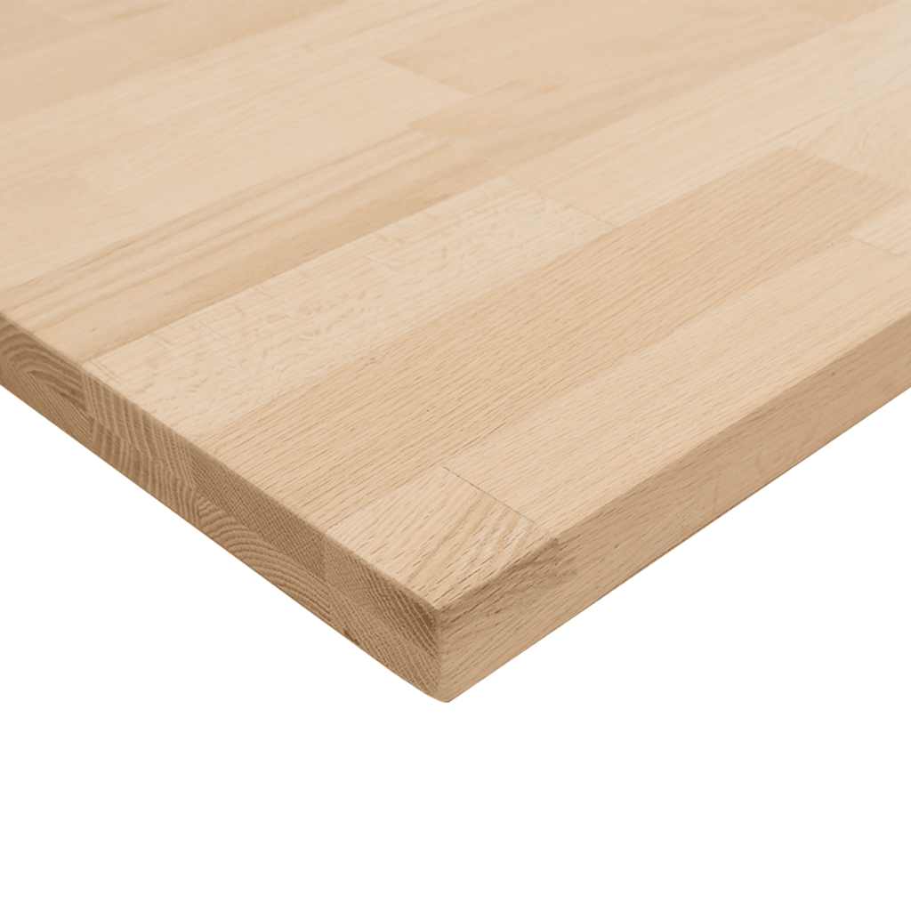 vidaXL Kitchen Worktop 80x63.5x4 cm Solid Wood Oak Rectangular