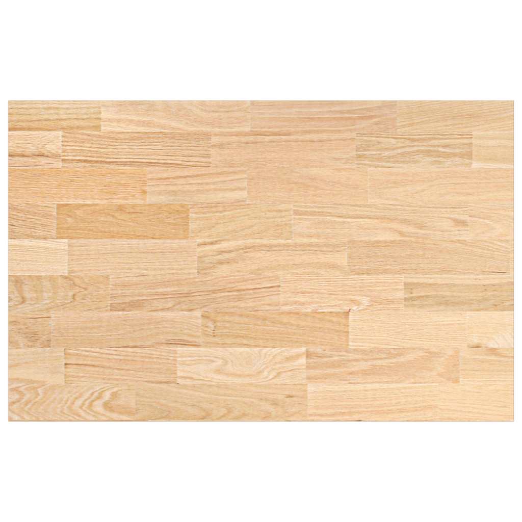 vidaXL Kitchen Worktop 100x63.5x4 cm Solid Wood Oak Rectangular