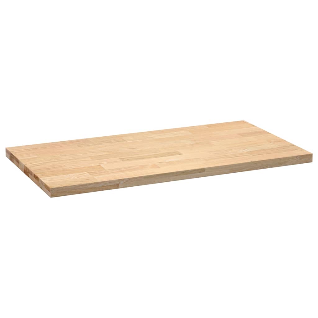 vidaXL Kitchen Worktop 120x63.5x4 cm Solid Wood Oak Rectangular