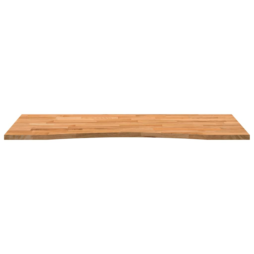 vidaXL Desk Top Light Brown 120x50x2.5 cm Solid Wood Oak Rectangular