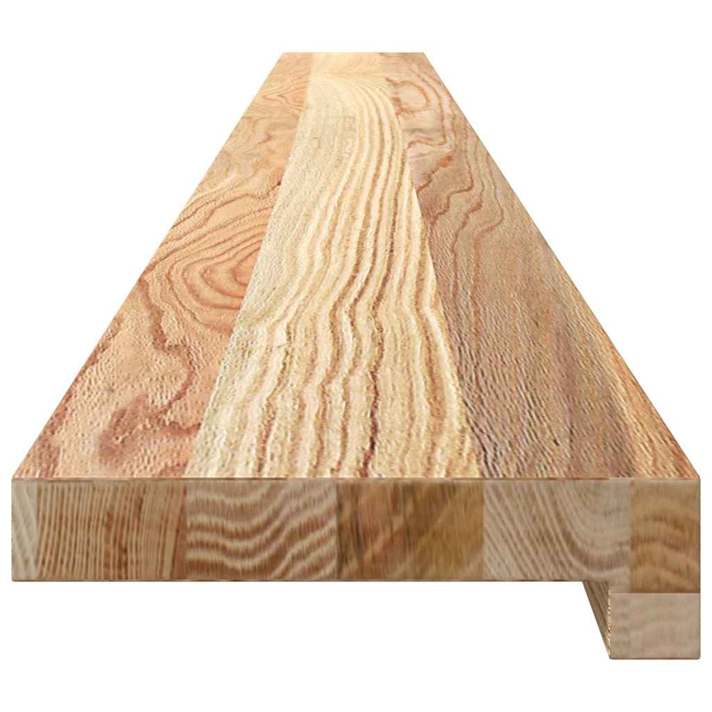 Window Sills 2 pcs Untreated 160x15x2 cm Solid Wood Oak