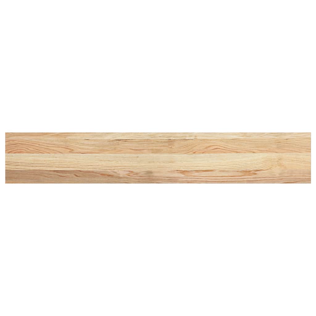 Window Sills 2 pcs Untreated 120x20x2 cm Solid Wood Oak