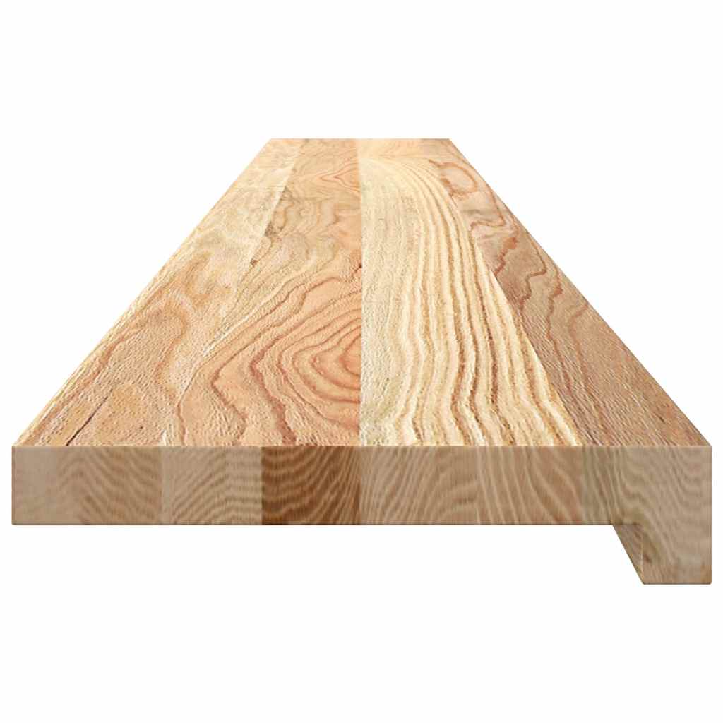 Window Sills 2 pcs Untreated 140x20x2 cm Solid Wood Oak