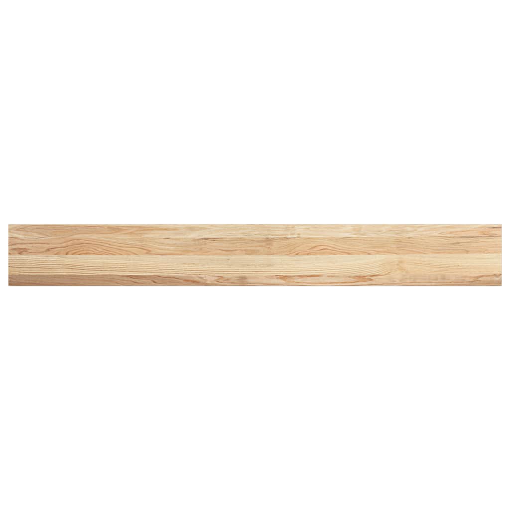 Window Sills 2 pcs Untreated 160x20x2 cm Solid Wood Oak