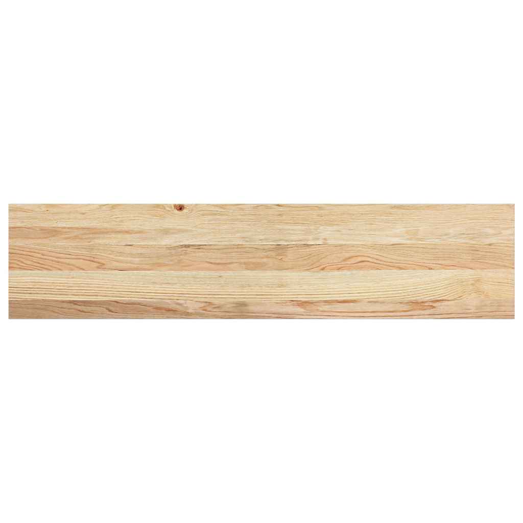 vidaXL Window Sills 2 pcs Untreated 110x30x2 cm Solid Wood Oak