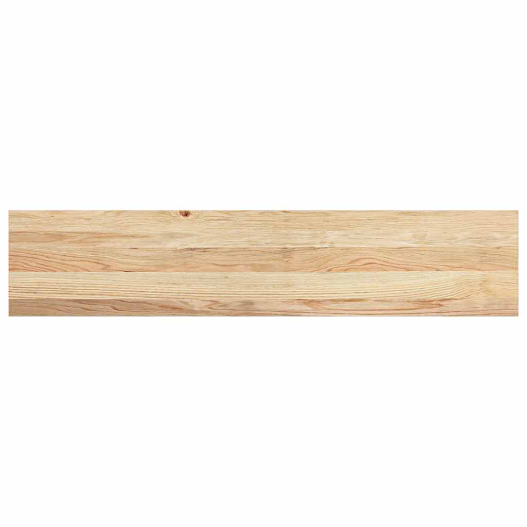 vidaXL Window Sills 2 pcs Untreated 120x30x2 cm Solid Wood Oak