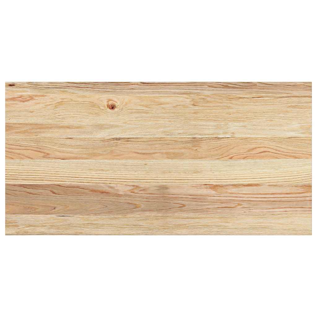 vidaXL Window Sills 2 pcs Untreated 80x40x2 cm Solid Wood Oak