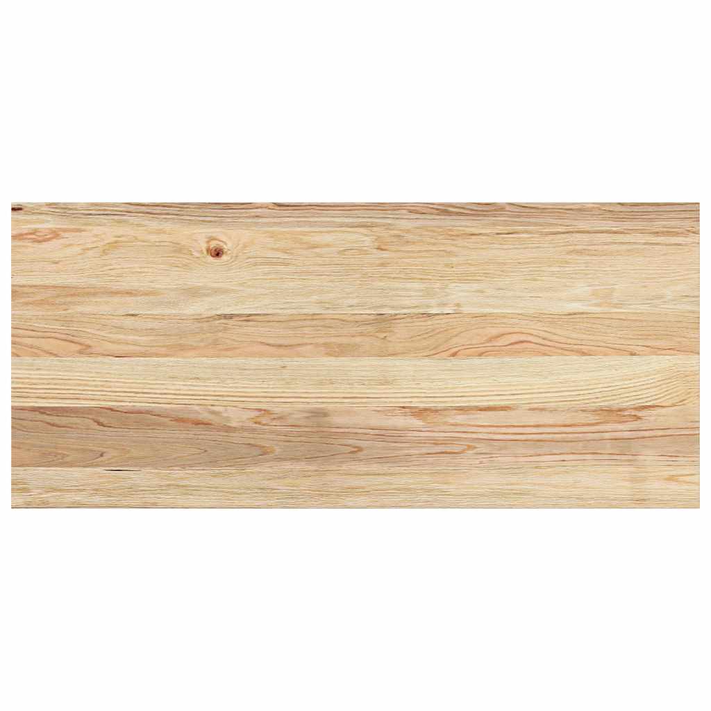 vidaXL Window Sills 2 pcs Untreated 90x40x2 cm Solid Wood Oak