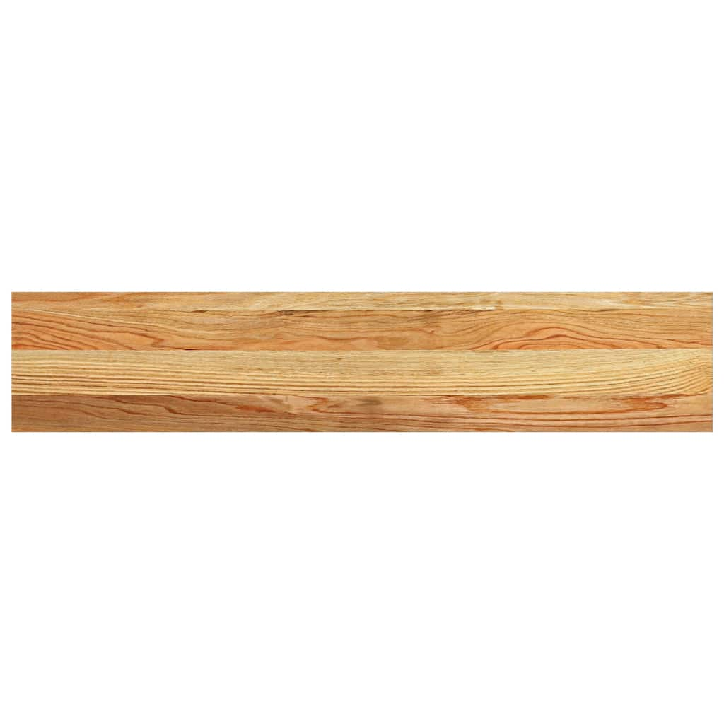 vidaXL Window Sills 2 pcs Light Brown 100x20x2 cm Solid Wood Oak