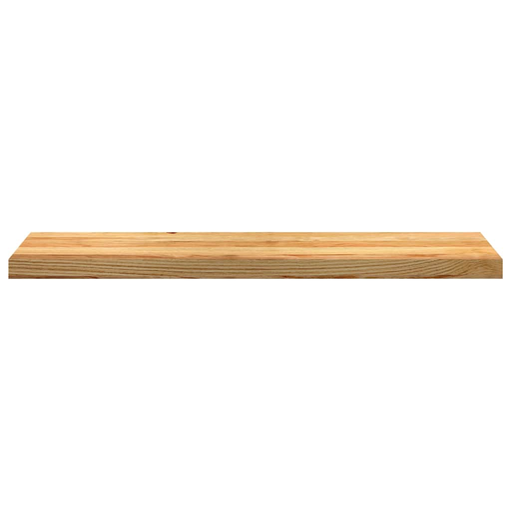 vidaXL Window Sills 2 pcs Light Brown 100x25x2 cm Solid Wood Oak