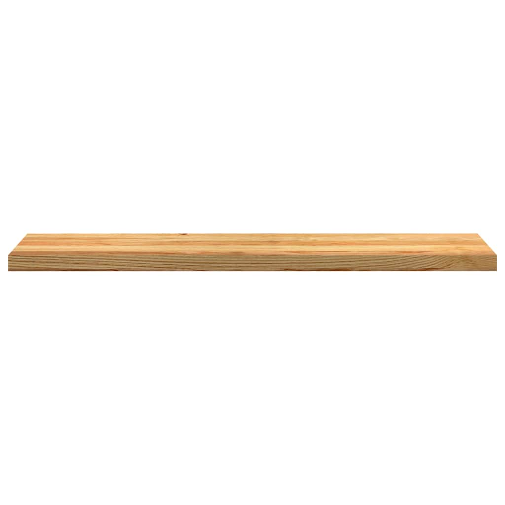 vidaXL Window Sills 2 pcs Light Brown 120x25x2 cm Solid Wood Oak