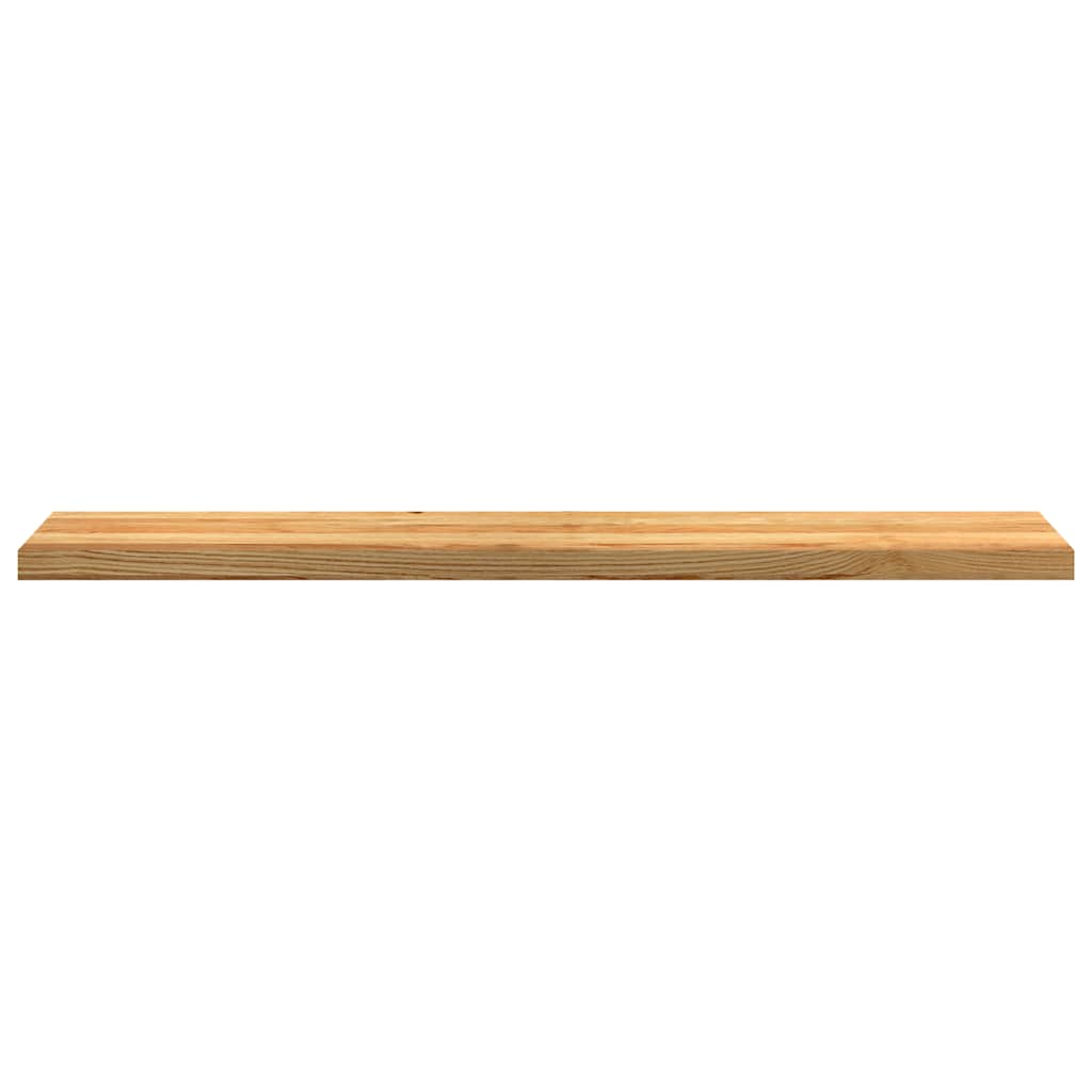 vidaXL Window Sills 2 pcs Light Brown 140x25x2 cm Solid Wood Oak