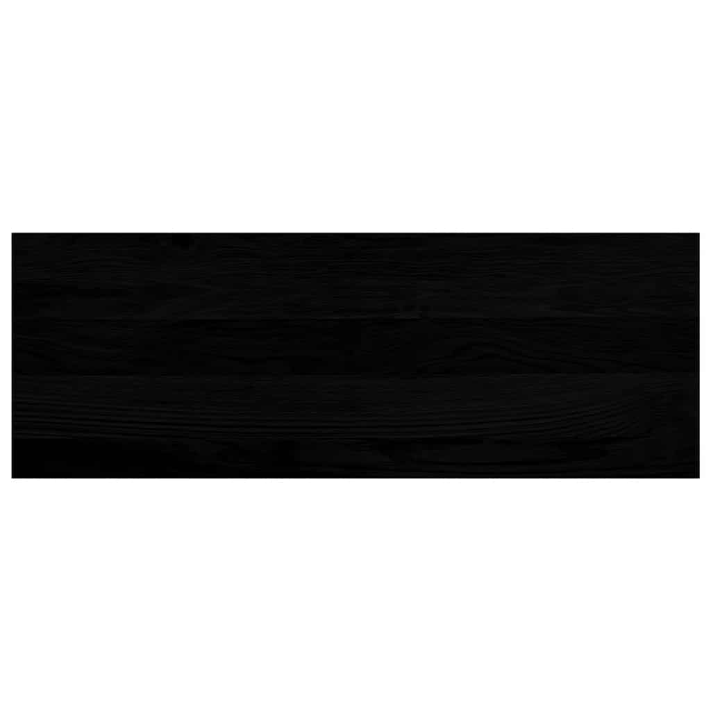 Window Sills 2 pcs Brown Black 70x30x2 cm Solid Wood Oak