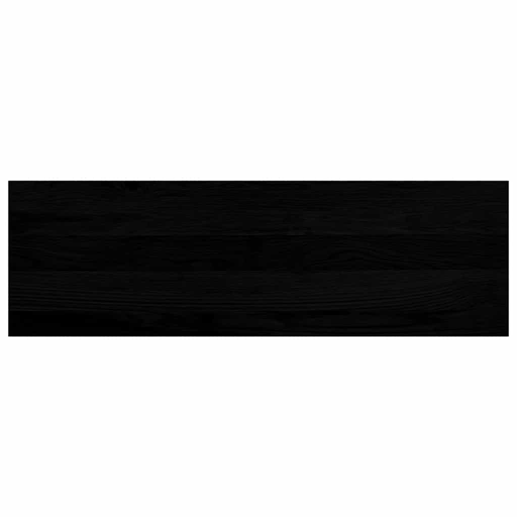 vidaXL Window Sills 2 pcs Dark Brown 80x30x2 cm Solid Wood Oak