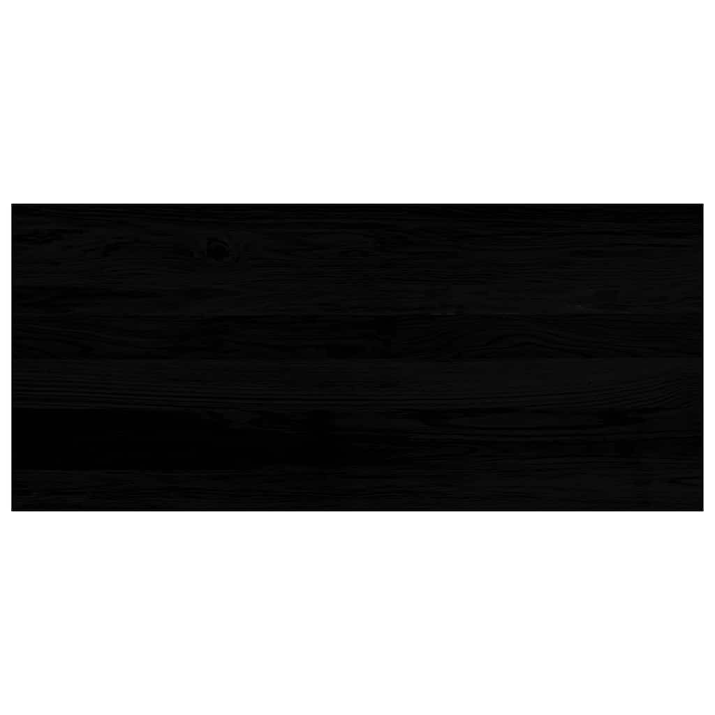 vidaXL Window Sills 2 pcs Dark Brown 90x40x2 cm Solid Wood Oak