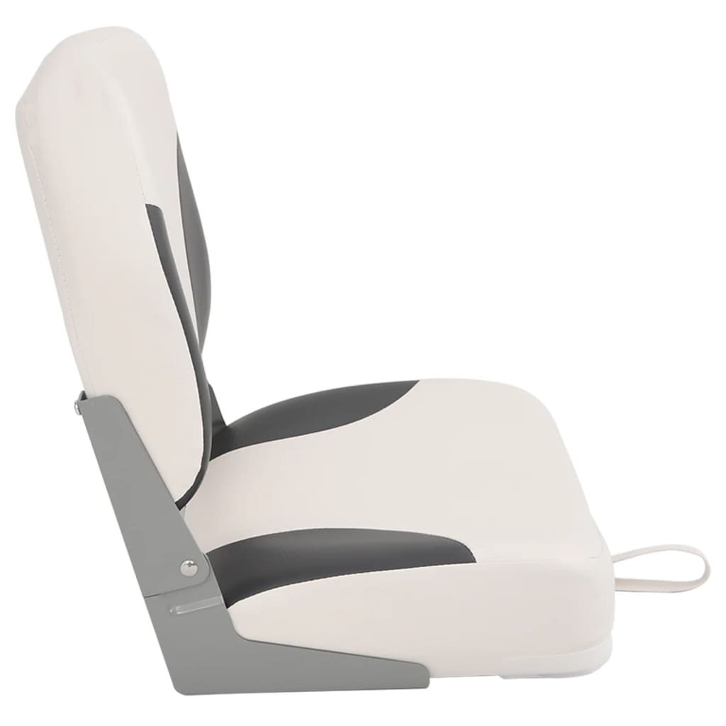 Foldable Boat Seat 1 Set Low Backrest with Fixing Strap