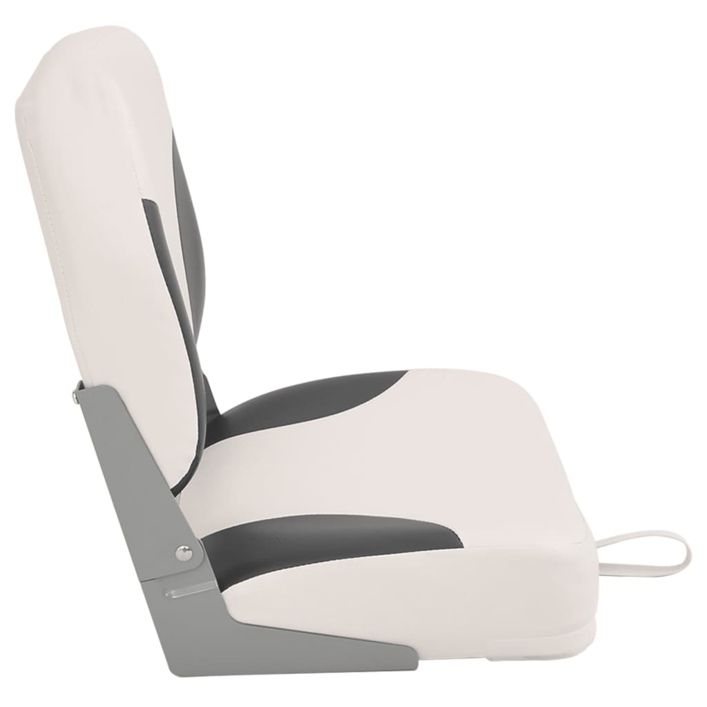 Foldable Boat Seat 2 Set Low Backrest