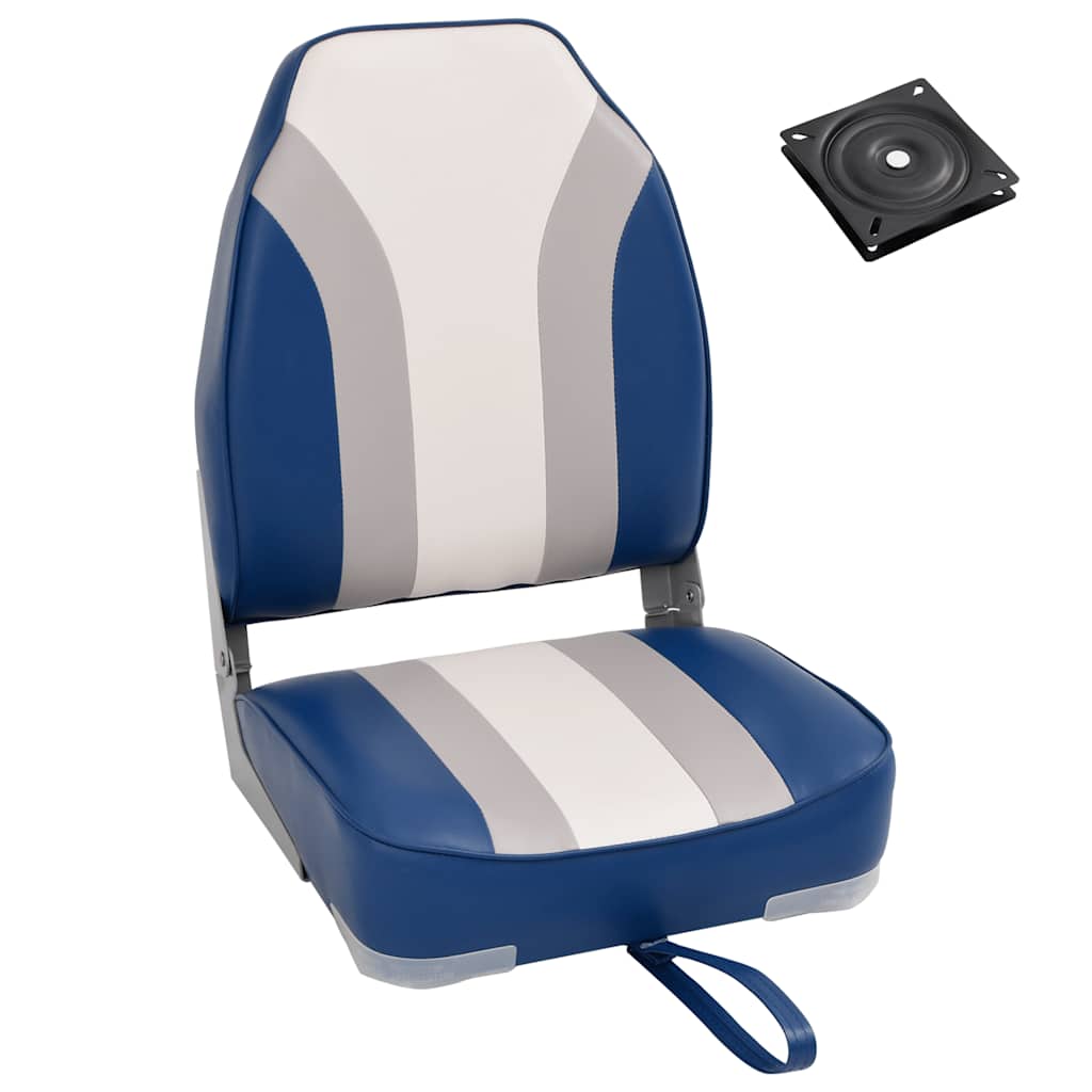 Foldable Boat Chair High Backrest