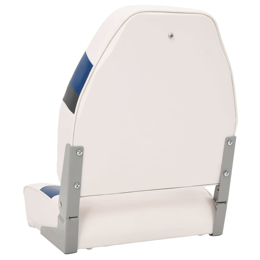 Foldable Boat Seats 2pcs with High Back 44x38x55 cm