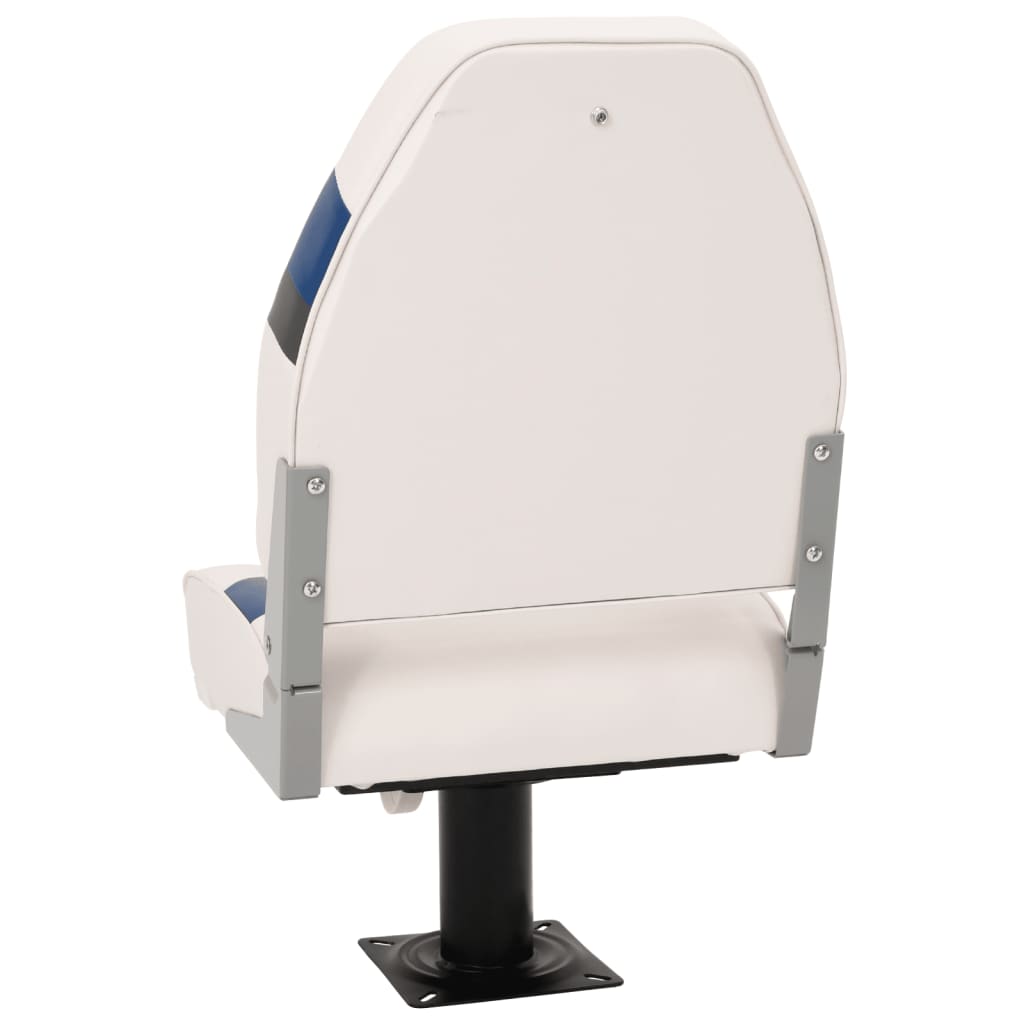 4 Piece Foldable Boat Seat Set High Backrest